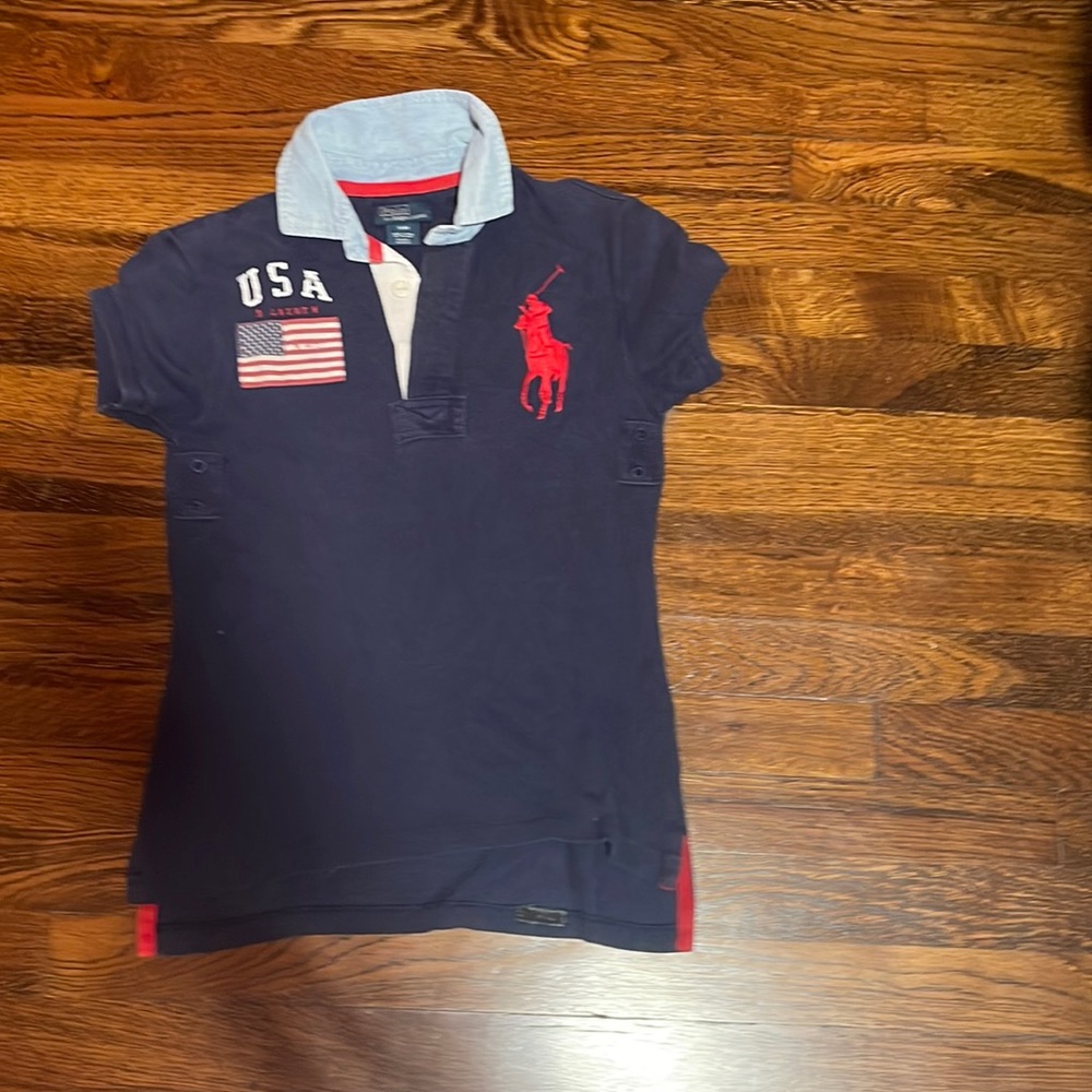 Navy polo Ralph Lauren USA